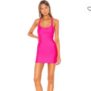 Superdown Lucy Bodycon dress size xs hot pink